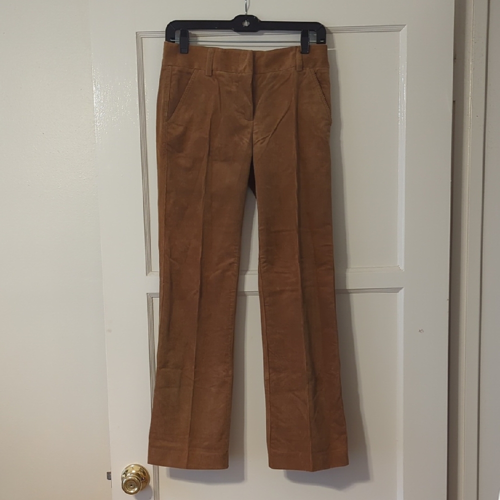 J. Crew Brown Corduroy Women's Trousers